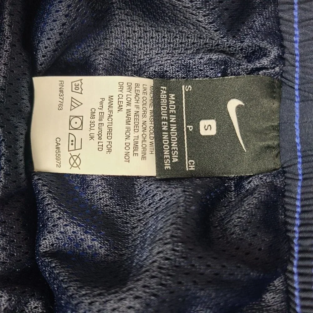 Nike Men's 9 Inch Contend Short Volley‎ Swim Shorts Black Size Small Blue